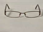 Versace 1122-B 1061 Womens Half Rim Eyeglasses 53-17 Brown Tortoise Italy Pre-owned. Price: $79.99.
