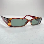 Prada Eyeglasses Frames Vpr 16G 767-1O1 Brown Tortoise Red 53-17 135 Italy Pre-owned. Price: $59.00.