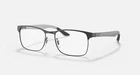 Ray-ban 0RX8412, Matte Black, 54-17-145 New. Price: $99.00.