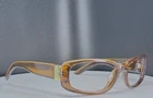 Vtg Joan Collins 9977 Brown Sparkle Unisex Rectangle Eyeglasses Frames Only Pre-owned. Price: $34.99.