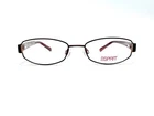 New Esprit Black Red Metal Rectangular Glasses Temples ET9372 538 49 17 130 Pre-owned. Price: $99.00.