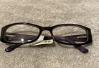Women's Designer Eyeglasses Looks For Less Frames FM11516 Black/purple 58-18-140 New. Price: $9.99.