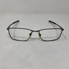 Oakley Eyeglasses Frames Socket 5.0, OX3217-0355, 55-17-136, Satin Chrome JH38 Pre-owned. Price: $50.00.
