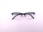 Dkny Eyeglasses, Frames Only, DK3000 319, 50-17-135, Metal, Slate Blue, Half-rim Pre-owned. Price: $34.99.