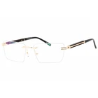 Charriol Men's Eyeglasses Shiny Gold/black Metal Rectangular Frame PC75118 C03 New. Price: $128.49.