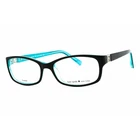 Kate Spade Women's Eyeglasses Black Aqua Rectangular Frame Regine Us 0DH4 00 New. Price: $63.99.