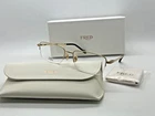 Fred Optical Eyeglasses Frame FG50024U 030 Gold/black 55-17-150MM Italy Titanium New. Price: $171.20.
