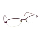 Morel Koali 6371K IM114 Purple Half Rim Eyeglasses Frames 49-18 140 France Women Pre-owned. Price: $64.99.