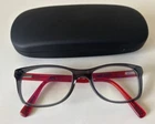 Nike 5538SC 070 Kids Clear Gray Red Square Eyeglasses Frames Only Case 49-17 135 Pre-owned. Price: $29.99.