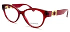 New Versace VE3313 388 Red Authentic Eyeglasses 54-17 145 Made In Italy. Price: $153.00.