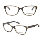 Emporio Armani Ea 3060 5386 Striped Brown 54/16/140 Eyeglasses - New. Price: $117.00.