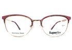 Superflex Kids Eyeglasses Frames SFK-262 M209 Pink Rose Gold Cat 47-17-130 New. Price: $43.19.