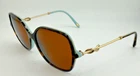 Tiffany & Co Frames Only Eyeglasses Tf 4145-B-F 8134/3G Brown Gold 57-16-140 Pre-owned. Price: $48.88.