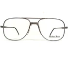 Michael Ryen Eyeglasses Frames MR-156 02 Matte Silver Square Full Rim 54-16-140 New. Price: $60.52.
