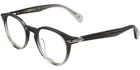 Rag & Bone Crystal Black Round Eyeglass Frames W/ Keyhole Bridge RNB8003 081V 2 New. Price: $39.99.