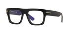 Tom Ford Fausto Ft 5634 001 Blue Block Black Eyeglasses New 53MM. Price: $199.99.