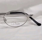 Bliss Signature Collection CWB17 Silver Full Rim Eyeglass Frame 43/21/145 New. Price: $39.95.