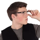 Versace Demo Oval Men's Eyeglasses VE1264 1436 54 New. Price: $105.50.