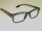 Prada Italy Vps 01L 52 18 145 Sleek Rectangular Eyeglasses/sunglasses Frames Pre-owned. Price: $149.99.