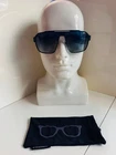 Police Men's Sunglasses Matte Blue Metal Frame Gradient Lens SPLL08 S72P New. Price: $32.99.
