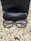 Vogue Eyeglasses Frames VO5305-B 2762 Blue Brown Bronze Crystals 54-17-135 Pre-owned. Price: $50.00.