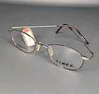 Timex T303 Gold Marble Brown Full Rim Stainless Steel Eyeglass Frame 50/20/135 New. Price: $34.95.