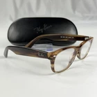 Ray-ban RB5184 5139 Brown Tortoise Wayfarer 50-18-145MM Eyeglasses Frames Only Pre-owned. Price: $21.24.
