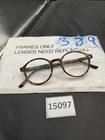 Giorgio Armani 7004 5011 Havana Tortoise Round Eyeglasses Frames 47-19-140 Pre-owned. Price: $39.99.