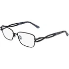 New Bebe Bb 5173 001 Jet Black Eyeglasses 55MM W/ Swarovski Crystals & Case. Price: $69.95.