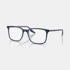 Ray Ban RB5421 8324 53-19 Optics Rectangle Polished Blue On Transparent Acetate New. Price: $69.00.