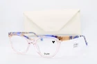 New Pure P-7001 688 Clear Pink Blue Authentic Frames Eyeglasses 50-19 K1. Price: $117.00.