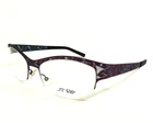 J.f. Rey Eyeglasses Frames JF2500 7020 Azaliea Blue Purple Lace Mesh 53-18-123 New. Price: $349.99.