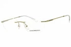 New Emporio Armani 0EA1167-3389 Eyeglasses 55MM 100% Authentic. Price: $129.04.