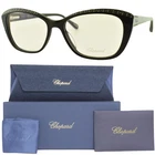New! Chopard VCH229S 0700 Black Cat Full Rim Womens Optical Frame Eyeglasses. Price: $199.99.