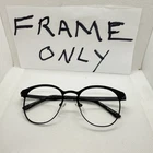 Zenni 3218221 Black Browline Eyeglasses Frame 51-19-140-45MM Pre-owned. Price: $14.99.