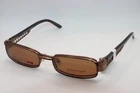 New Manhattan Design Studio S3226 Brown Authentic Eyeglasses W/clip On 51-18. Price: $31.50.