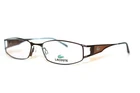 New Lacoste Matte Brown Authentic Eyeglasses Rx 52-17-135MM. Price: $52.90.