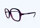 Dkny Oversized Purple Oval Frame Clear Swirl Interior DY4058 56 16 130 Pre-owned. Price: $22.00.