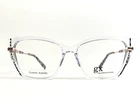 Gwen Stefani Eyeglasses Frames GX101 Crystal Clear Rose Gold 53-14-130 New. Price: $103.99.