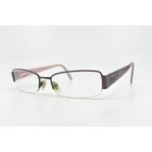 Harley Davidson Eyeglasses Women Brown Semi Rimless HD392 Brn 52-17-140 Pre-owned. Price: $31.99.