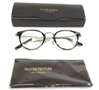 Oliver Peoples Eyeglasses Frames OV5423D 1612 Cinder Cocobolo Silver 47-22-145 New. Price: $329.86.