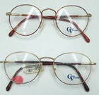 Giorgio Vincente Eyeglasses 50-20-145 Gold 48-20-140 New Womens/mens. Price: $67.49.