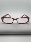 Oleg Cassini OCOV661 615 Eyeglass Frames Red Rectangular Full Rim 53-18-140 060 Pre-owned. Price: $24.99.