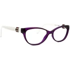 Gucci Women's Eyeglasses Gg 3682 4UK Purple/white Cat Frame Italy 53 15 135 Pre-owned. Price: $399.99.