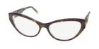 Escada VESB66 Cat Eyeglass Frame/glasses Floral Pattern On Temples Exclusive New. Price: $44.95.