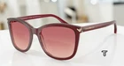 Emporio Armani EA4060 6377A5 Bordeaux Pink Gradient Red 56MM Women's Sunglasses New. Price: $91.99.