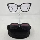 Tom Ford FT5641-B Sunglasses With Magnetic Clip-on Case Pre-owned. Price: $222.22.