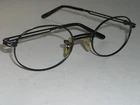 Vintage B&l Ray Ban Double Bar Sleek Oval Black Sunglasses/eyeglass Frames Only Pre-owned. Price: $112.49.