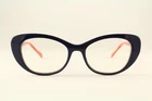 Authentic Caroline Abram Orfee 192 Blue Pink 51MM Glasses Frames France Rx-able New. Price: $279.00.