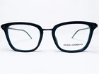New Dolce & Gabbana DG3319 501 Mens Black Square Eyeglasses Frames 52/20 145. Price: $182.03.
